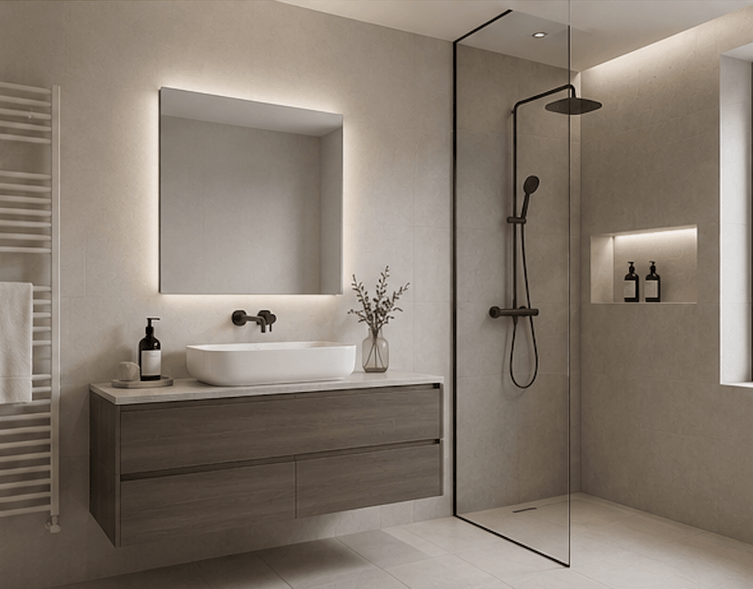 Miroir chauffant infrarouge - 400W