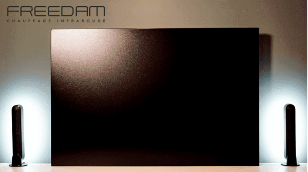 Chauffage infrarouge - Panneau noir Freedam