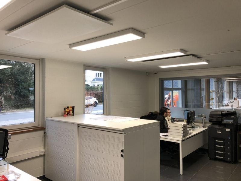 Plafond infrarouge pour plafond - Freedam à Liège